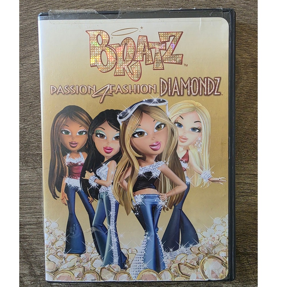 Bratz Passion 4 Fashion Diamondz DVD 2006 MGA Entertainment Animated Movie Y2K